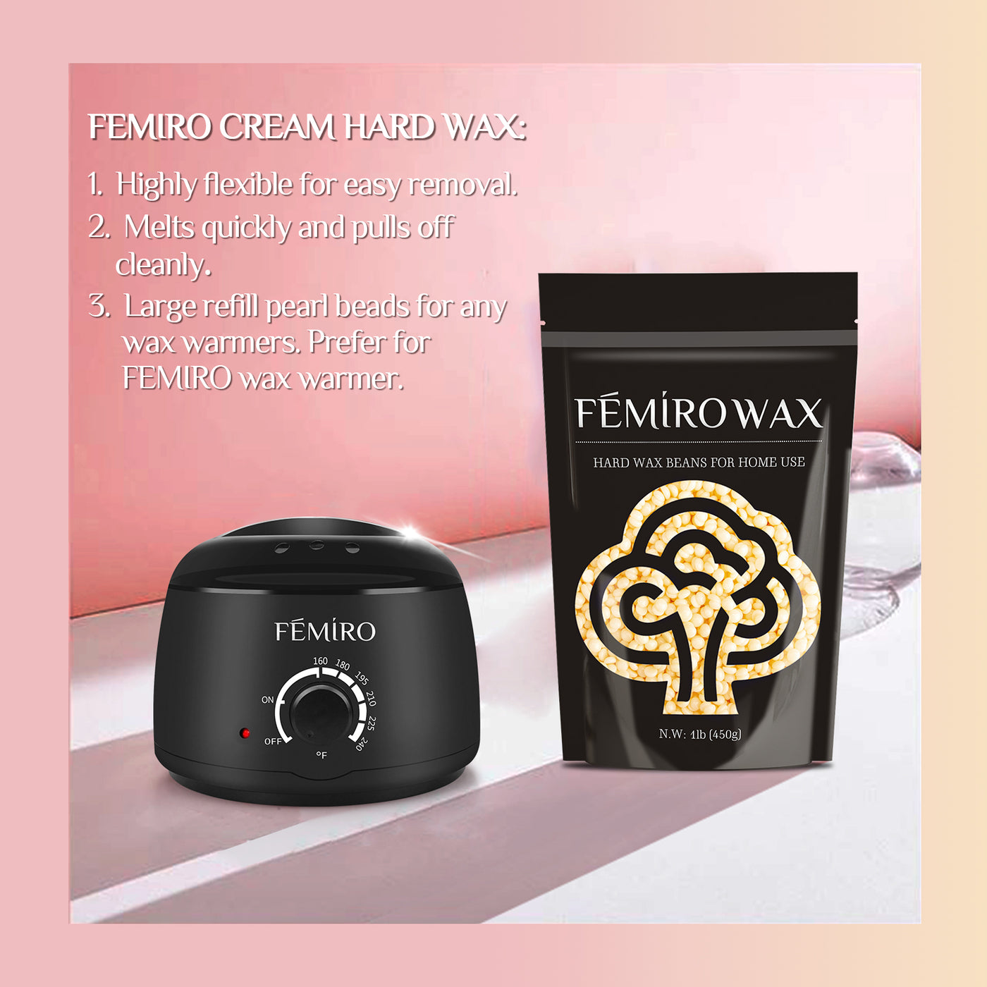 Femiro home waxing kit shop